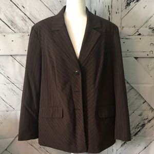 Brown blazer